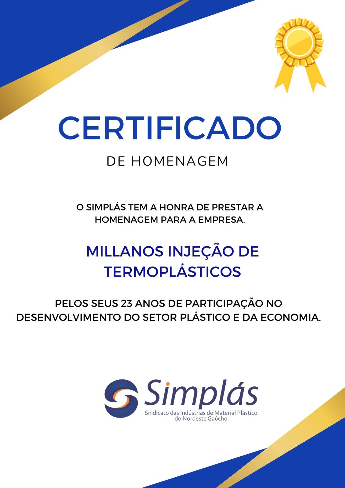 certificado simplas millanos 2023 mozzby